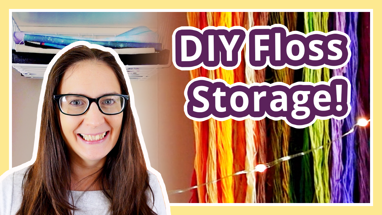 Making a DIY floss drops storage system!